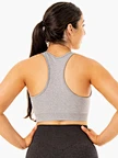 light grey sports bra